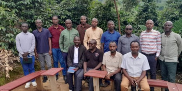 Rwanda Peer Learning Visit Group Photo