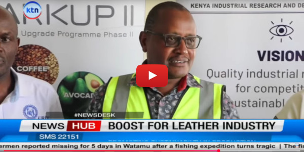 Video about training on skin development in leather products 