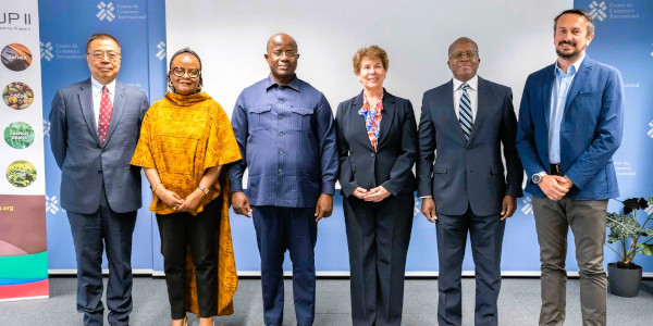 Regional leaders during a high-level side event hosted by the International Trade Centre (ITC) on 24th June